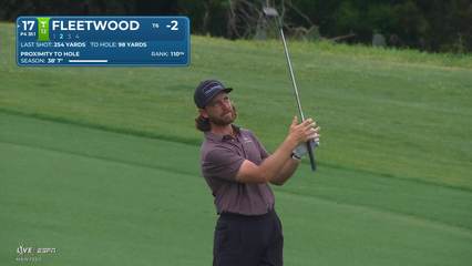 Tommy Fleetwood | Round 1 | 17th hole | Shot 2 | 2026 Valero