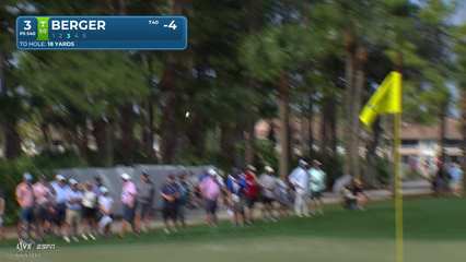 Daniel Berger | Round 4 | 3rd hole | Shot 3 | 2026 Cognizant Classic