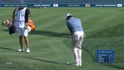 Max Homa | Round 1 | 2nd hole | Shot 3 | 2026 THE PLAYERS