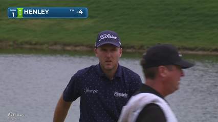 Russell Henley | Round 4 | 1st hole | Shot 5 | 2026 Cadillac