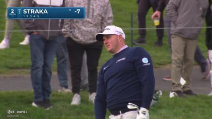 Sepp Straka | Round 2 | 2nd hole | Shot 2 | 2025 AT&T Pebble Beach