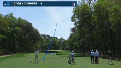 Corey Conners | Round 1 | 4th hole | Shot 1 | 2026 RBC Heritage