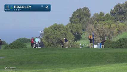 Keegan Bradley | Round 4 | 5th hole | Shot 1 | 2025 Farmers
