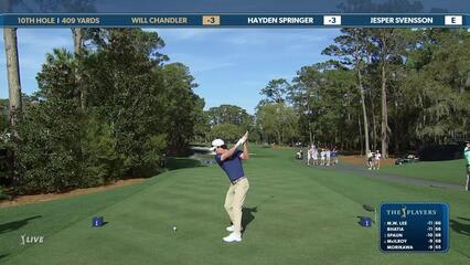 Will Chandler | Round 2 | 10th hole | Shot 1 | 2025 THE PLAYERS