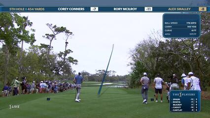 Alex Smalley | Round 4 | 5th hole | Shot 1 | 2025 THE PLAYERS