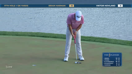 Brian Harman | Round 3 | 17th hole | Shot 2 | 2026 THE PLAYERS