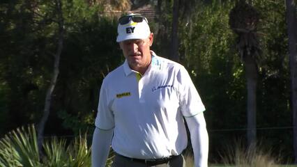 Ernie Els | Round 2 | 17th hole | Shot 4 | 2025 Chubb Classic