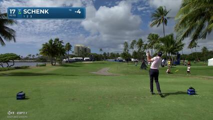 Adam Schenk | Round 1 | 17th hole | Shot 1 | 2025 Sony Open