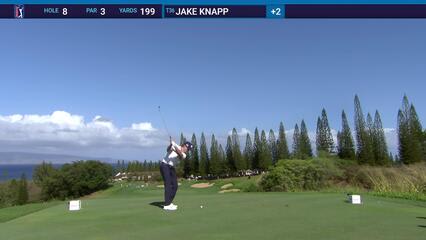 Jake Knapp | Round 1 | 8th hole | Shot 1 | 2025 Sentry