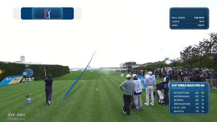 Nico Echavarria | Round 4 | 17th hole | Shot 1 | 2026 AT&T Pebble Beach