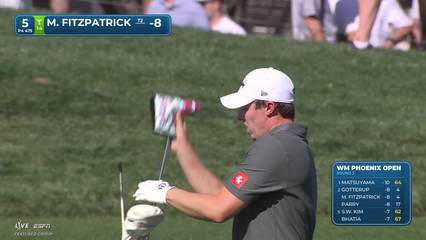 Matt Fitzpatrick | Round 2 | 5th hole | Shot 2 | 2026 WM Phoenix Open