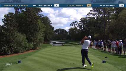 Lucas Glover | Round 1 | 10th hole | Shot 1 | 2026 THE PLAYERS