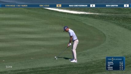 Eric Cole | Round 1 | 11th hole | Shot 3 | 2025 THE PLAYERS