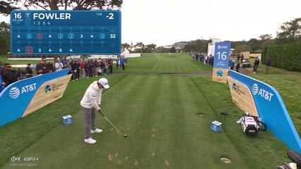 Rickie Fowler | Round 1 | 16th hole | Shot 1 | 2025 AT&T Pebble Beach