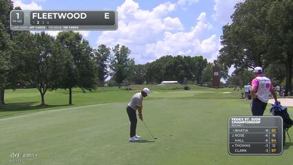 Tommy Fleetwood | Round 1 | 1st hole | Shot 2 | 2025 FedEx St. Jude
