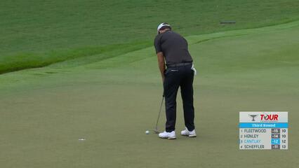 Patrick Cantlay | Round 3 | 13th hole | Shot 4 | 2025 TOUR Championship