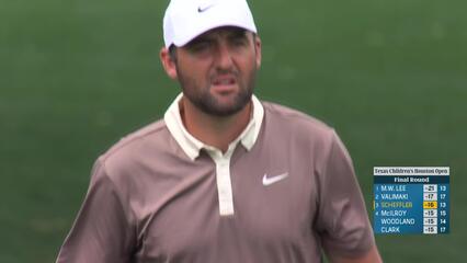 Scottie Scheffler | Round 4 | 14th hole | Shot 2 | 2025 Houston Open