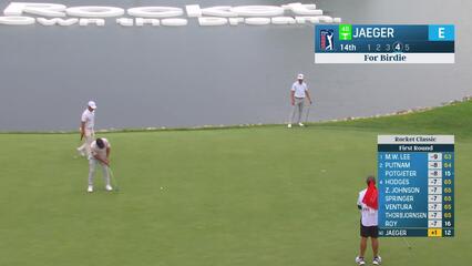 Stephan Jaeger | Round 1 | 14th hole | Shot 5 | 2025 Rocket Classic