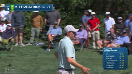 Matt Fitzpatrick | Round 1 | 8th hole | Shot 3 | 2026 Valspar