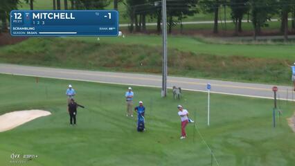 Keith Mitchell | Round 1 | 12th hole | Shot 2 | 2025 Wyndham
