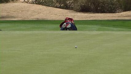 Scottie Scheffler | 2023 WM Phoenix Open | Round 3 | 1st hole | Shot 4