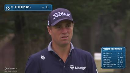 Justin Thomas | Round 2 | 1st hole | Shot 3 | 2025 Procore