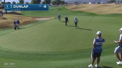 Nick Dunlap | Round 3 | 4th hole | Shot 3 | 2025 The American Express