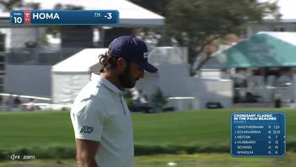 Max Homa | Round 2 | 1st hole | Shot 4 | 2026 Cognizant Classic