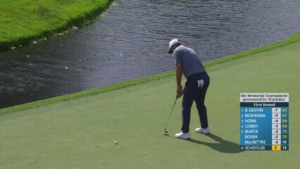 Scottie Scheffler | Round 1 | 14th hole | Shot 3 | 2025 the Memorial