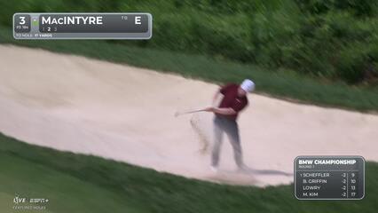 Robert MacIntyre | Round 1 | 3rd hole | Shot 2 | 2025 BMW Championship