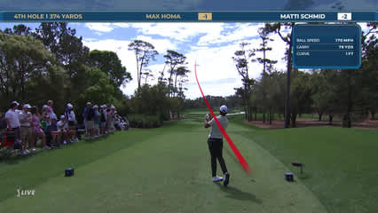 Max Homa | Round 3 | 4th hole | Shot 1 | 2026 THE PLAYERS