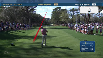 Brian Harman | Round 3 | 15th hole | Shot 1 | 2026 THE PLAYERS