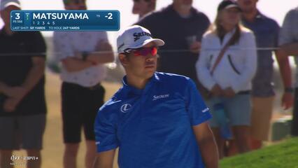 Hideki Matsuyama | Round 1 | 3rd hole | Shot 2 | 2025 WM Phoenix Open