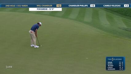 Will Chandler | Round 4 | 2nd hole | Shot 5 | 2025 THE PLAYERS