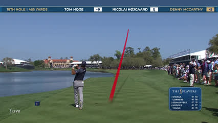 Denny McCarthy | Round 2 | 18th hole | Shot 3 | 2026 THE PLAYERS