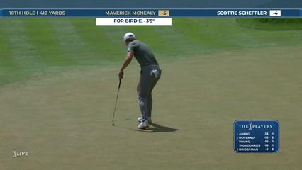 Maverick McNealy | Round 4 | 10th hole | Shot 4 | 2026 THE PLAYERS