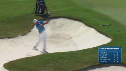 Hideki Matsuyama | Round 3 | 18th hole | Shot 4 | 2026 Cadillac