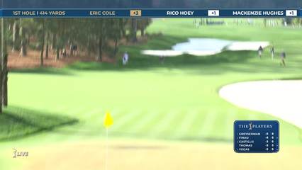 Eric Cole | Round 1 | 1st hole | Shot 2 | 2026 THE PLAYERS