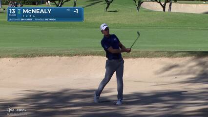 Maverick McNealy | Round 1 | 13th hole | Shot 2 | 2025 Sony Open