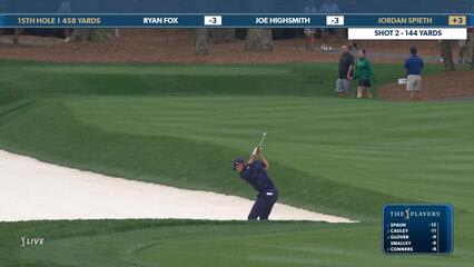Jordan Spieth | Round 4 | 15th hole | Shot 2 | 2025 THE PLAYERS