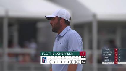 Scottie Scheffler | Round 4 | 9th hole | Shot 4 | 2026 Cadillac