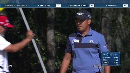 Kevin Yu | Round 2 | 3rd hole | Shot 3 | 2026 THE PLAYERS