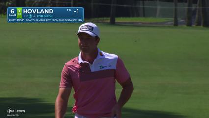 Viktor Hovland | Round 1 | 6th hole | Shot 3 | 2026 RBC Heritage