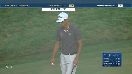 Ricky Castillo | Round 4 | 5th hole | Shot 4 | 2026 THE PLAYERS