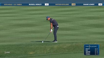 Viktor Hovland | Round 1 | 16th hole | Shot 3 | 2025 THE PLAYERS