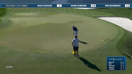 Ben Silverman | Round 1 | 9th hole | Shot 5 | 2025 THE PLAYERS