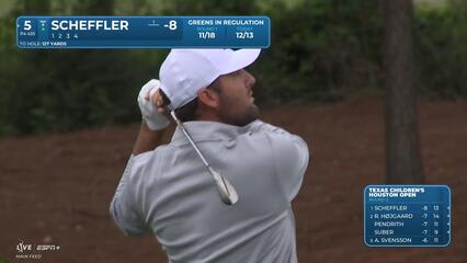 Scottie Scheffler | Round 2 | 5th hole | Shot 2 | 2025 Houston Open