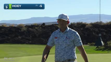 Rico Hoey | Round 2 | 9th hole | Shot 4 | 2025 Bank of Utah