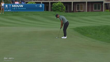 William Mouw | Round 1 | 8th hole | Shot 3 | 2025 3M Open