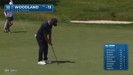Gary Woodland | Round 4 | 13th hole | Shot 3 | 2025 3M Open